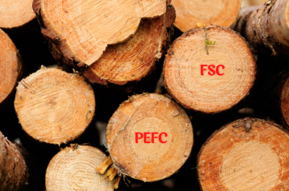 pefc Pan European Forest Certification bois respect de l'environnement planète impression